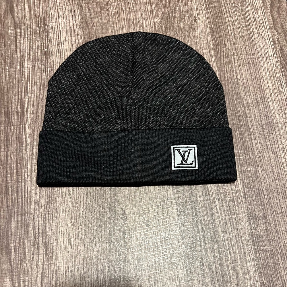 Louis Vuitton Black Beanie